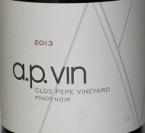 A. P. Vin Pinot Noir Clos Pepe Vyd Santa Rita Hills 13 2013