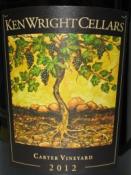 Ken Wright Pinot Noir Carter Vyd 12 2012