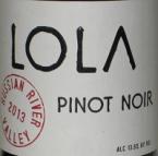 Lola Pinot Noir Russian River 13 2013
