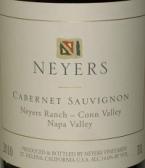 Neyers Cabernet Sauvignon Neyers Ranch Conn Valley Napa 10 2010
