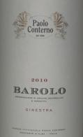Paolo Conterno Barolo Ginestra 10 2010