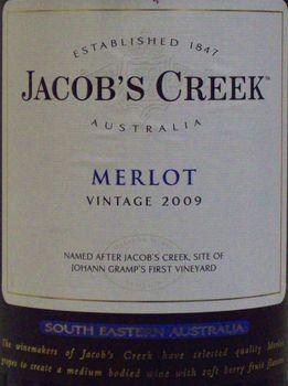 Jacobs Creek - Merlot South Eastern Australia 2019 (1.5L) (1.5L)