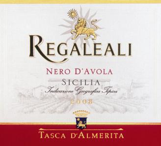 Tasca dAlmerita - Nero dAvola Sicilia Regaleali Rosso 2021