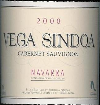 Bodega Nekeas - Cabernet Sauvignon Vega Sindoa 2012