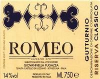Castello di Luzzano Gutturnio Riserva Romeo 2006