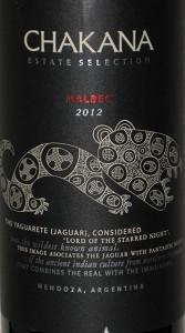 Chakana - Malbec Lujan de Cuyo Mendoza 2020