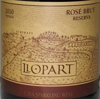Llopart Cava Brut Rose Reserva 2010