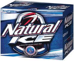 Anheuser-Busch - Natural Ice (12 pack 12oz cans) (12 pack 12oz cans)