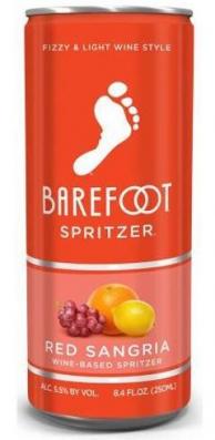 Barefoot - Refresh Red Sangria NV (4 pack cans) (4 pack cans)