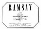 Ramsay - Pinot Noir North Coast 2018
