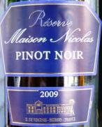 Maison Nicolas - Pinot Noir Vin de Pays dOc Rserve 2018