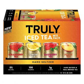 Truly Hard Seltzer - Hard Iced Tea Variety Pack (12 pack 12oz cans) (12 pack 12oz cans)