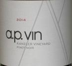 A. P. Vin Pinot Noir Kanzler Vyd 14 2014