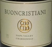 Buoncristiani Chardonnay Napa 12 2012