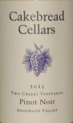 Cakebread Pinot Noir Two Creeks Vyd Anderson Valley 15 2021