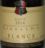 Domaine Paul Blanck Riesling Alsace 14 2014
