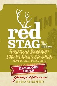 Jim Beam Bourbon Red Stag Hardcore Cider (50ml)