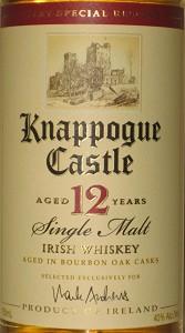 Knappogue Castle Irish Whiskey Single Malt 12 Year